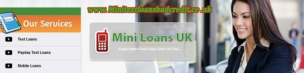 Sms Loans - Minitextloansbadcredit.co.uk